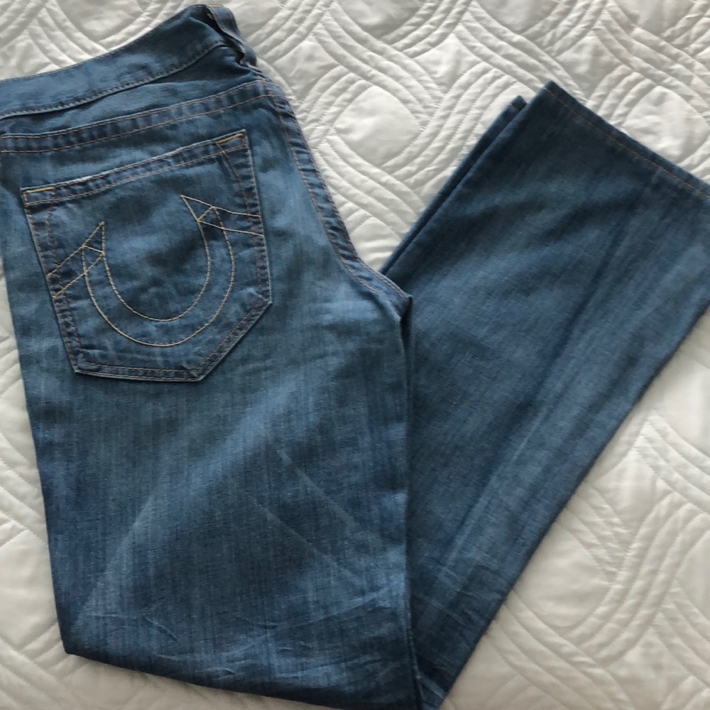 True Religion blue jeans size 33
